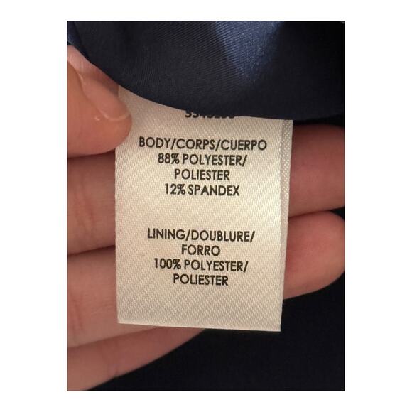 Kay Unger jumpsuit Kori Walk Thru blue size 0 - Picture 7 of 8